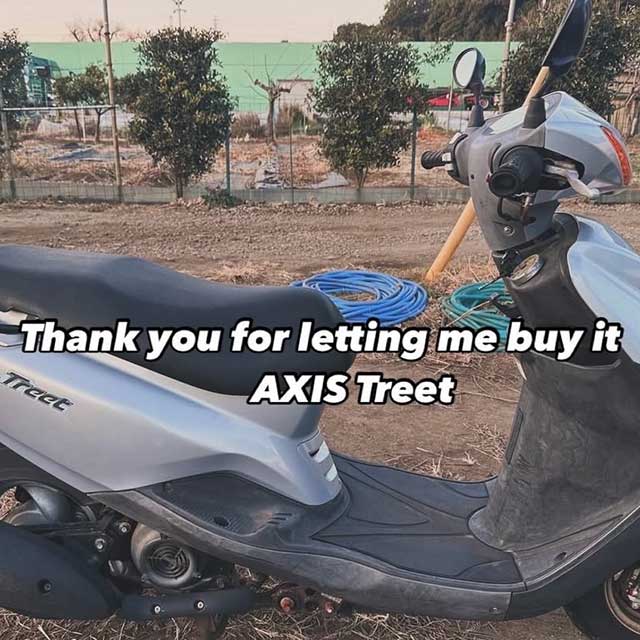 小田原市バイク買取実績(スクーター)01